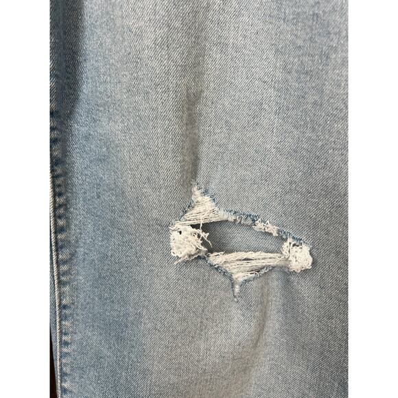 Levi Strauss Levi's High Rise Wide Leg Ankle Jeans Light Wash Denim Size 30 NEW - Picture 8 of 16